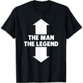 thumbnail image 1 of The Man The Legend T-Shirt, 1 of 4