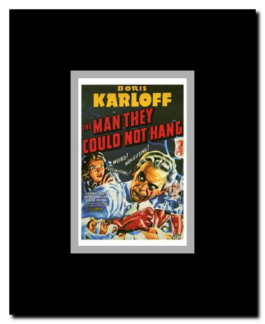 The Man They Could Not Hang Framed Movie Poster