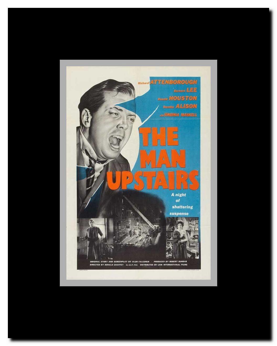 The Man Upstairs Framed Movie Poster