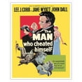 thumbnail image 1 of The Man Who Cheated Himself - Starring Lee J. Cobb, Jane Wyatt - Vintage Film Noir Movie Poster c.1951 - Fine Art Matte Paper Print (Unframed) 16x20in, 1 of 4