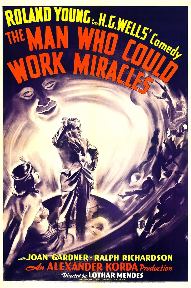 The Man Who Could Work Miracles U Canvas Art - (24 x 36)