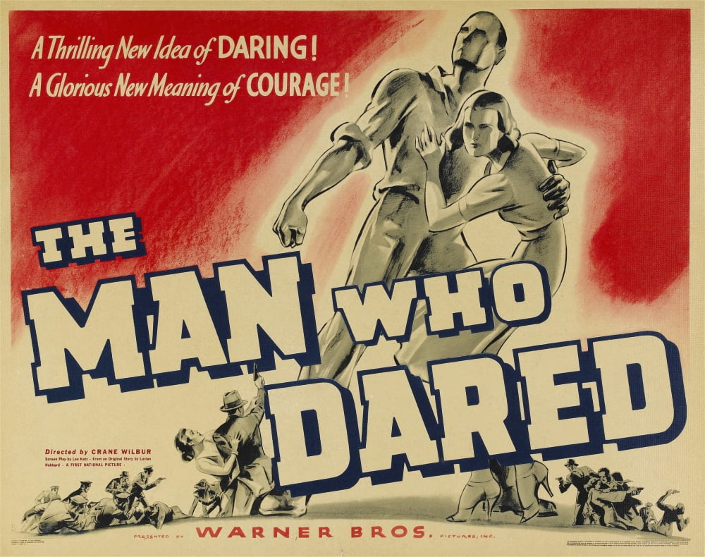 The Man Who Dared Canvas Art - (28 x 22)