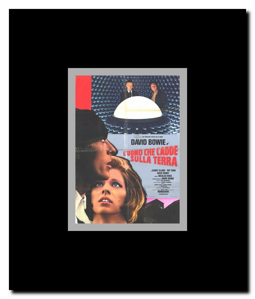 The Man Who Fell to Earth Framed Movie Poster