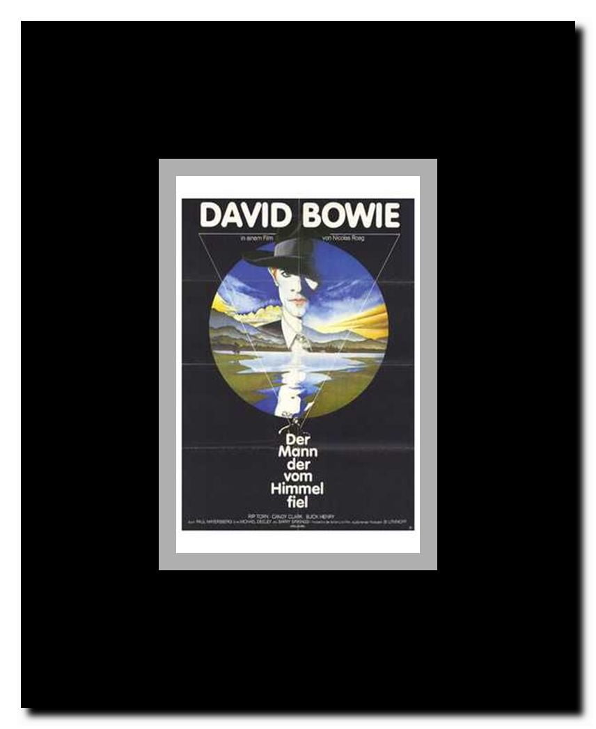 The Man Who Fell to Earth Framed Movie Poster