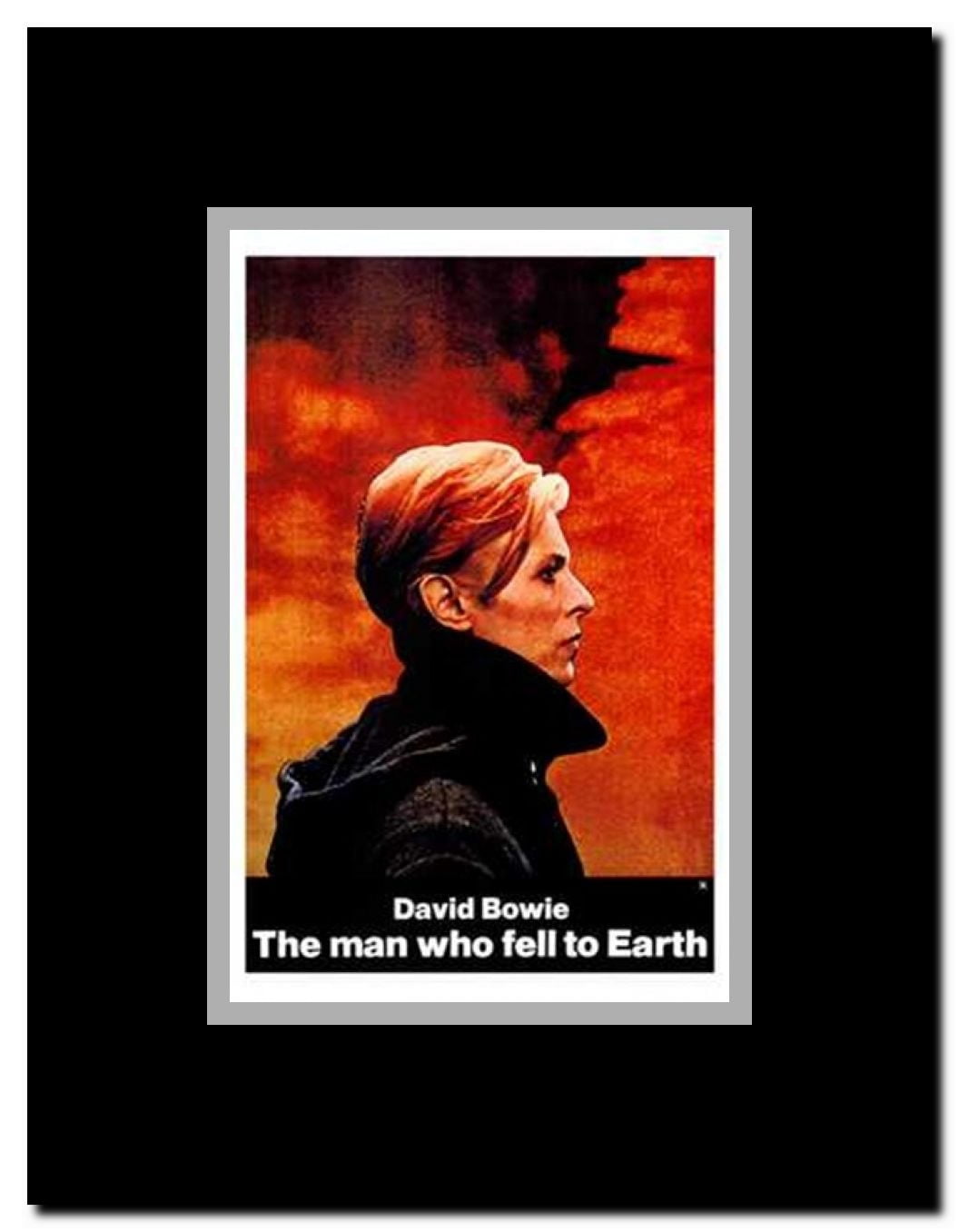 The Man Who Fell to Earth Framed Movie Poster