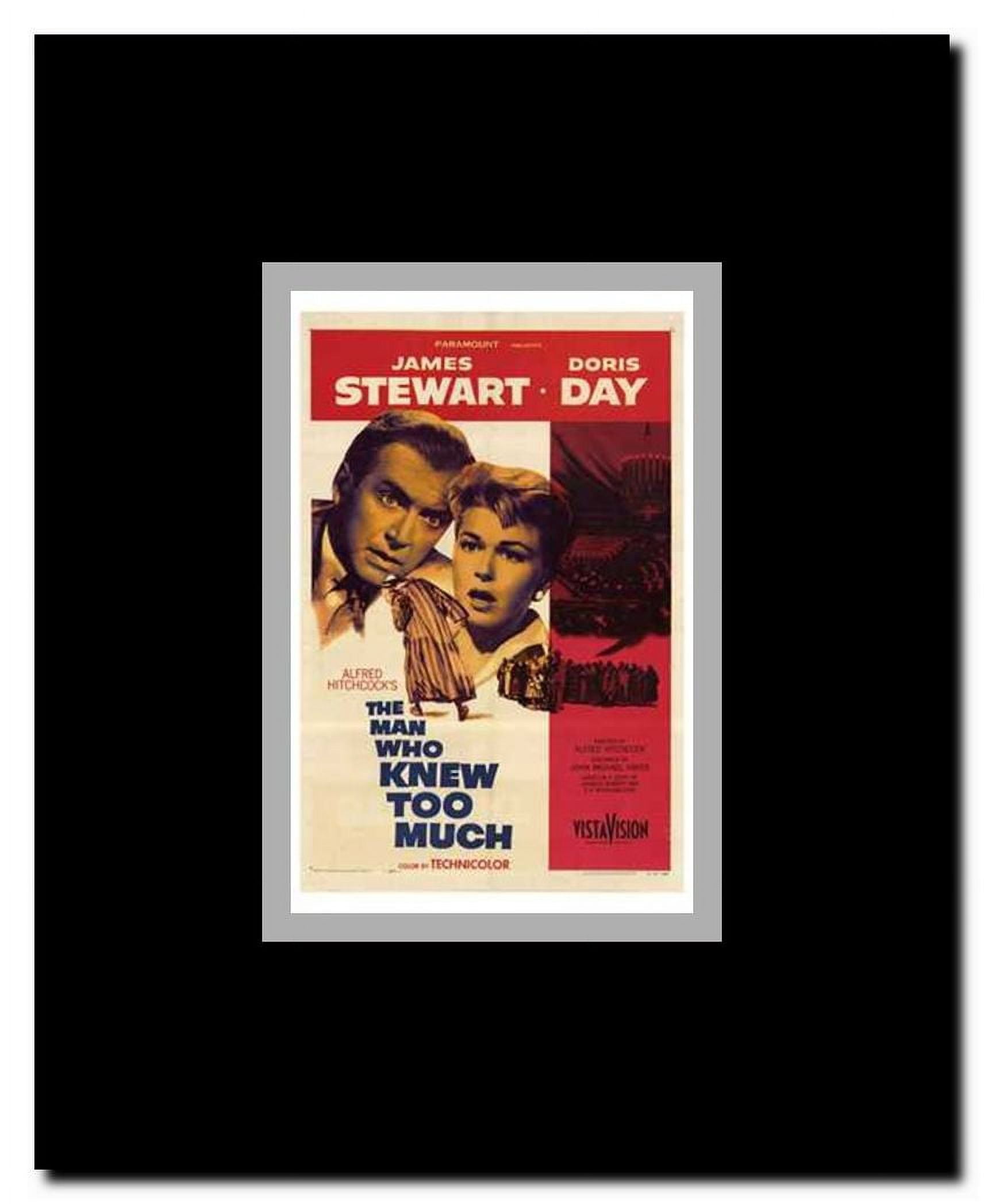 The Man Who Knew Too Much Framed Movie Poster
