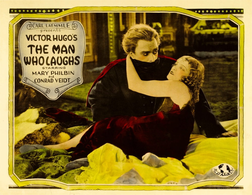 The Man Who Laughs Canvas Art -  (28 x 22)