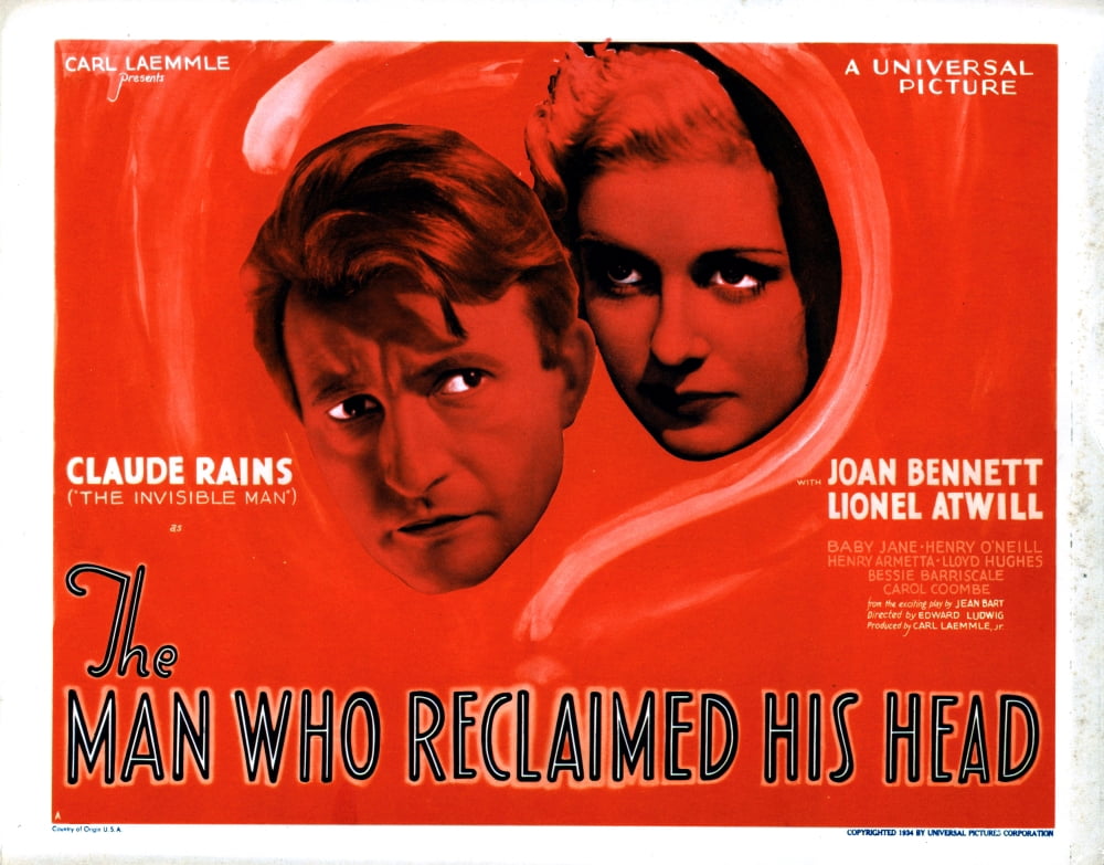 The Man Who Reclaimed His Head Canvas Art - (28 x 22)