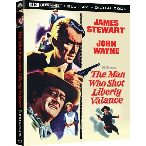 The Man Who Shot Liberty Valance (4K Ultra HD + Blu-ray + Digital)