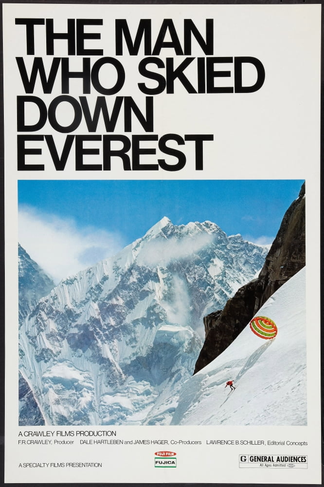 The Man Who Skied Down Everest Canvas Art - (11 x 17)
