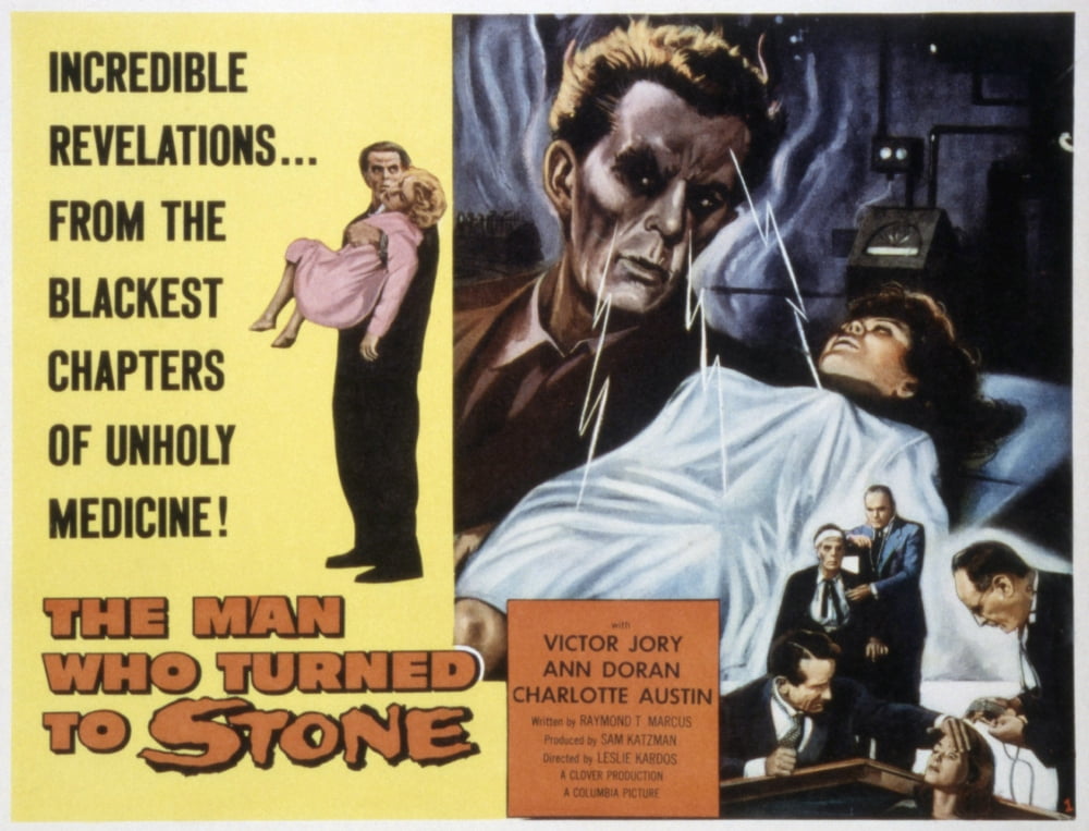 The Man Who Turned To Stone Canvas Art - (28 x 22)