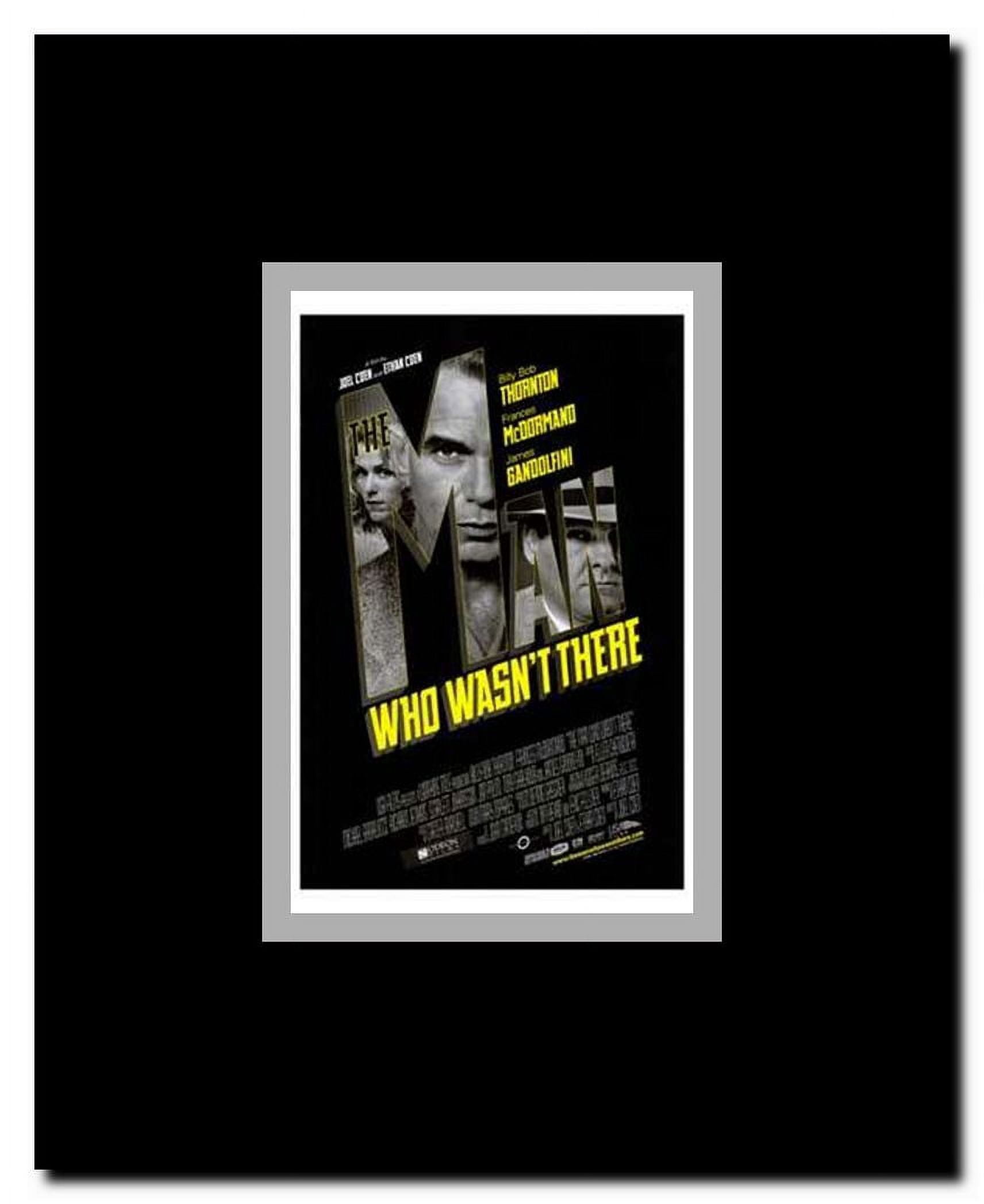 The Man Who Wasn't There Framed Movie Poster