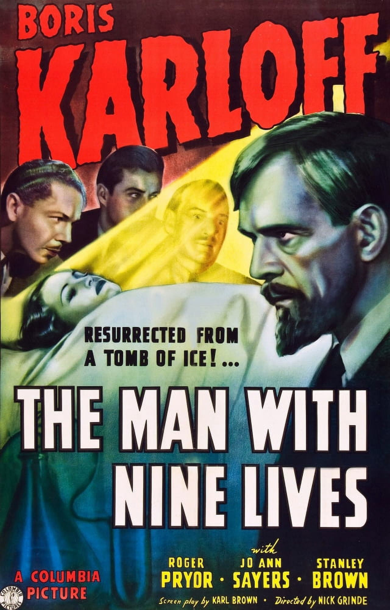 The Man With Nine Lives Canvas Art - (11 x 17)