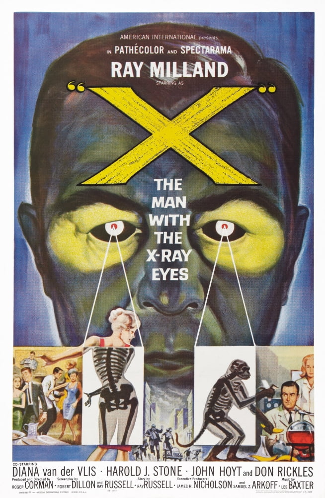 The Man With The X-Ray Eyes Canvas Art - (11 x 17)