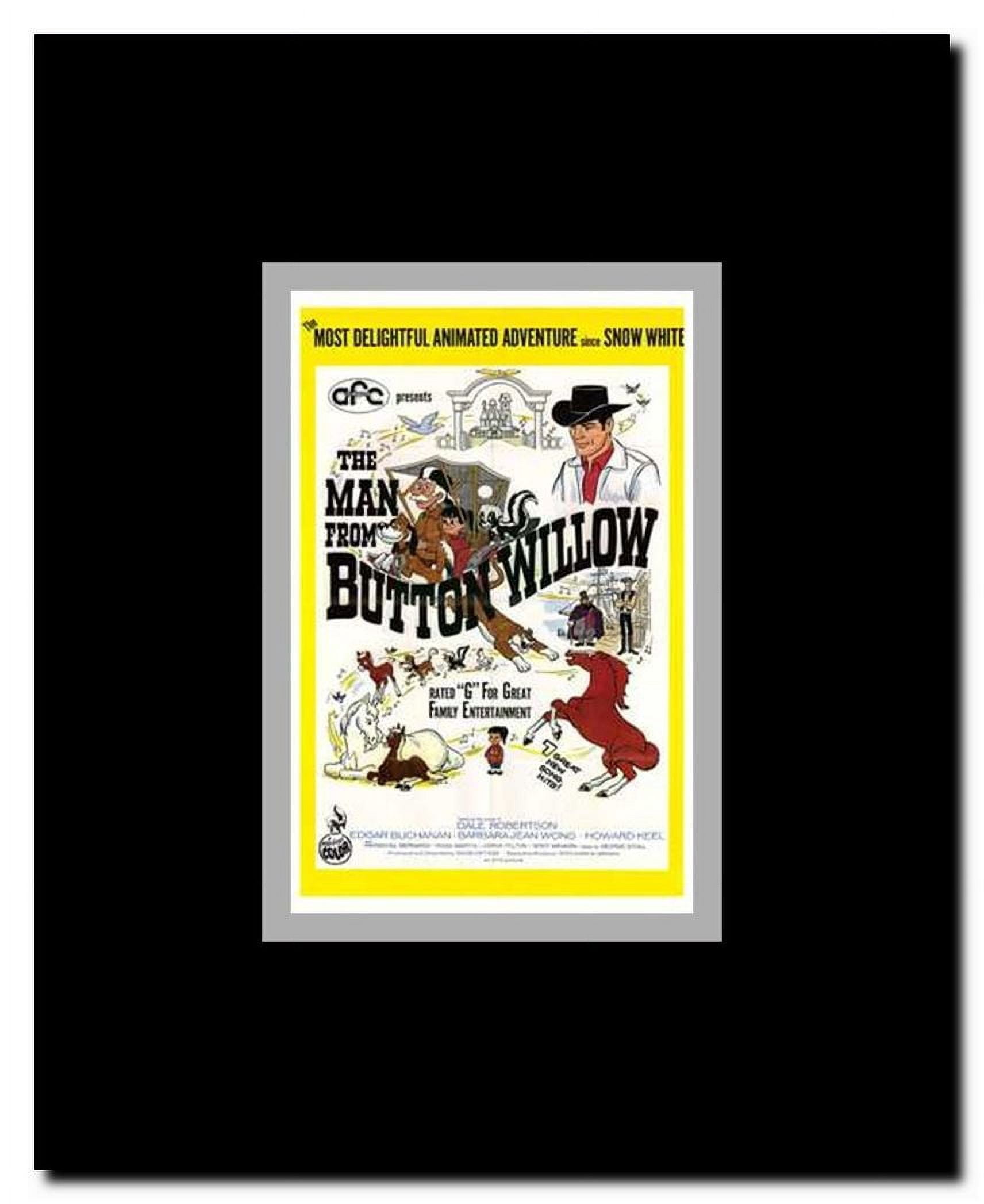 The Man from Button Willow Framed Movie Poster