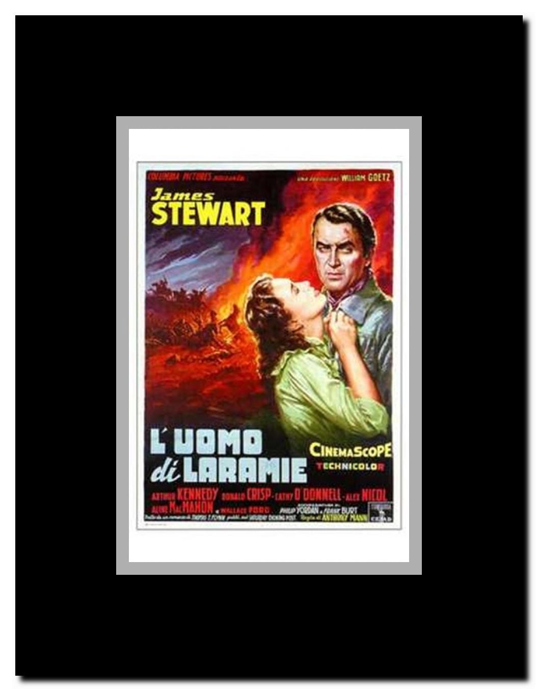 The Man from Laramie Framed Movie Poster