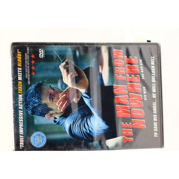 The Man from Nowhere DVD Korean martial arts action movie Won Bin, Kim Sae-Ron -VO1655A