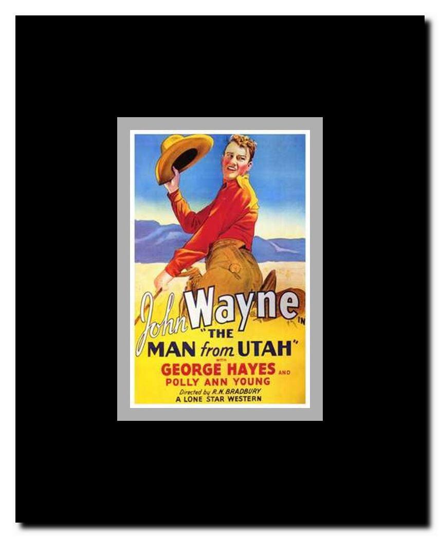 The Man from Utah Framed Movie Poster