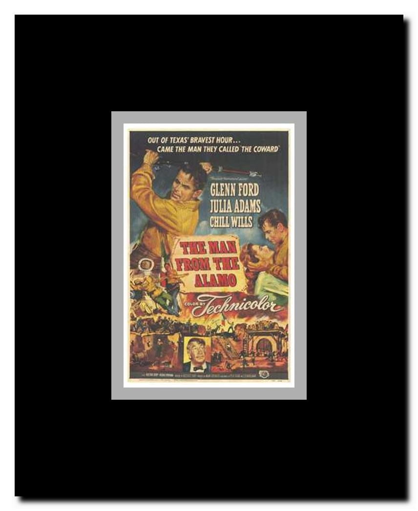 The Man from the Alamo Framed Movie Poster