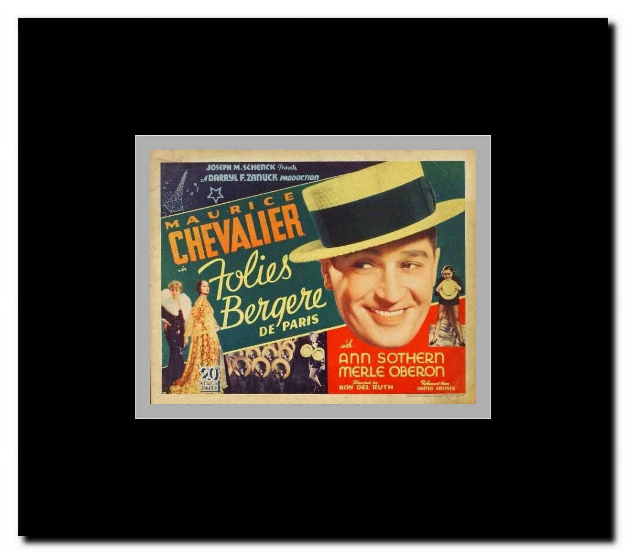 The Man from the Folies Bergere Framed Movie Poster