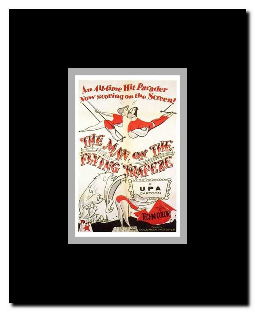 The Man on the Flying Trapeze Framed Movie Poster
