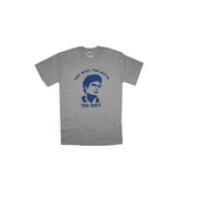 The Man, the Myth the HOFF Adult Gray T-Shirt
