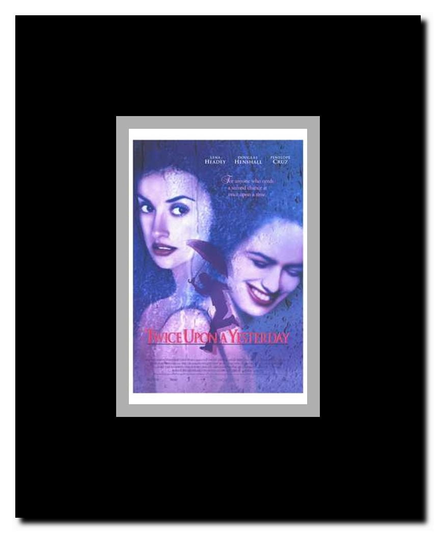 The Man with Rain in His Shoes Framed Movie Poster