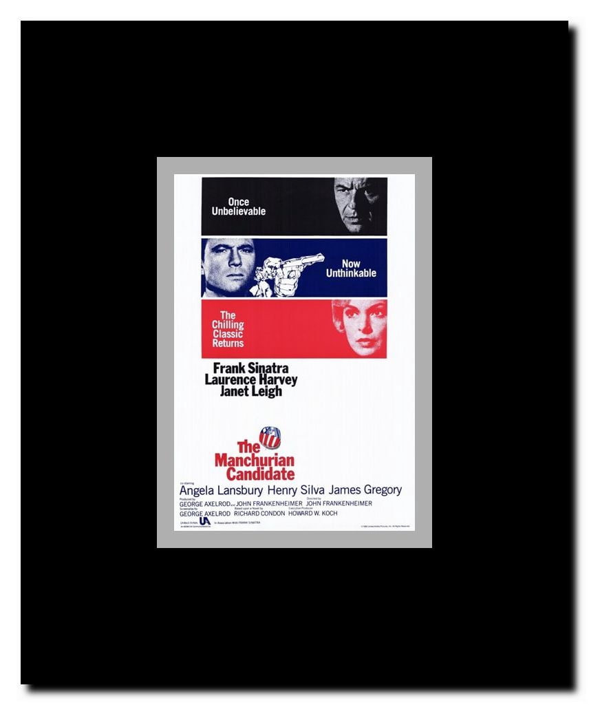 The Manchurian Candidate Framed Movie Poster