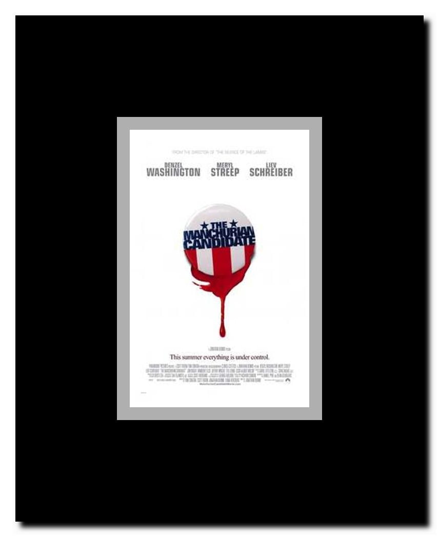 The Manchurian Candidate Framed Movie Poster