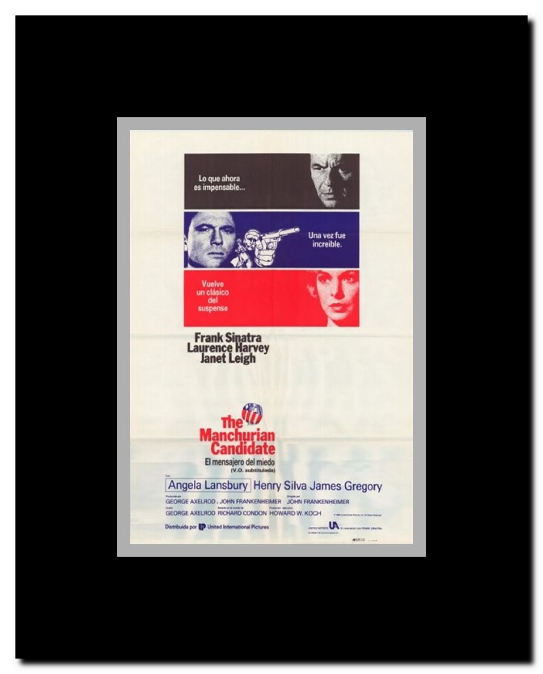 The Manchurian Candidate Framed Movie Poster