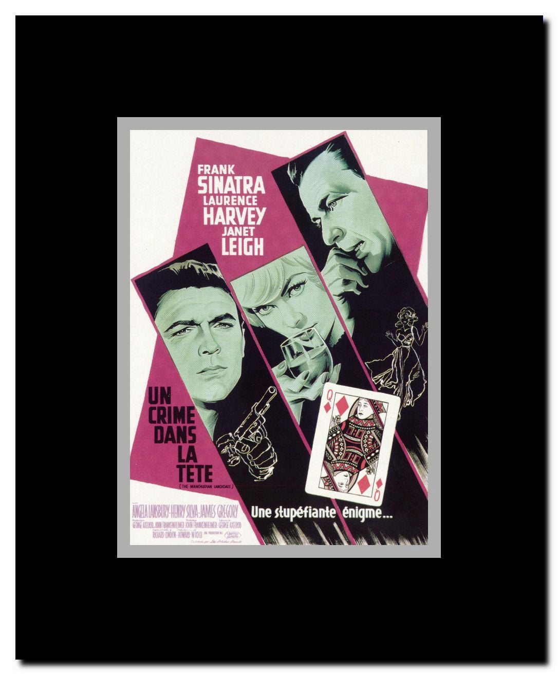 The Manchurian Candidate Framed Movie Poster
