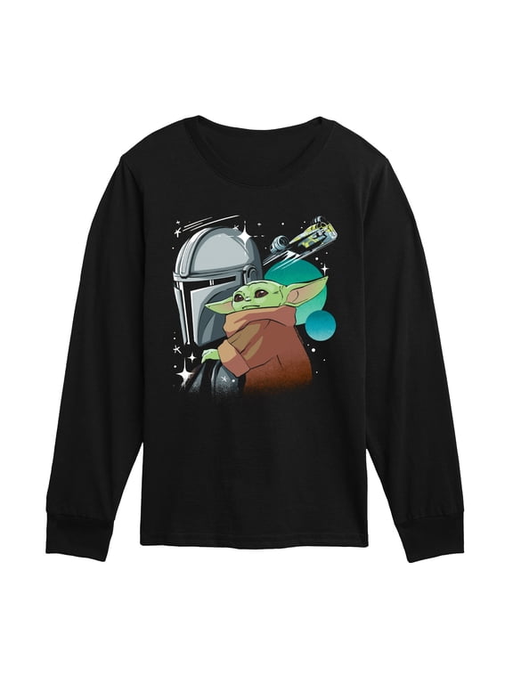 - Pose Boys' Long Sleeve Graphic T-Shirt