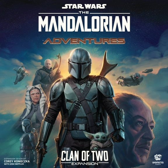 The Mandalorian: Adventures  Clan of Two Board Game Expansion for Ages 12+, from Asmodee