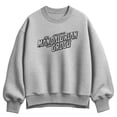 thumbnail image 1 of Star Wars - Black Movie Logo Oversized Fleece Crew Sweatshirt, 1 of 3