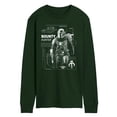 thumbnail image 1 of The Mandalorian And Grogu - Bounty Hunter Dark Digital - Men's Long Sleeve Graphic T-Shirt, 1 of 3