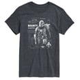 thumbnail image 1 of The Mandalorian And Grogu - Bounty Hunter Dark Digital - Men's Short Sleeve Graphic T-Shirt, 1 of 4