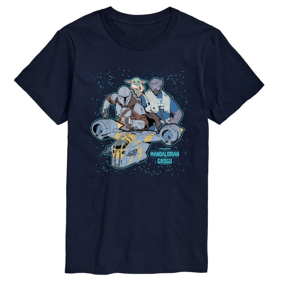 The Mandalorian And Grogu - Collage - Men's Short Sleeve Graphic T-Shirt