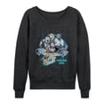 thumbnail image 1 of Star Wars - Collage Lightweight French Terry Wide Neck Long Sleeve Graphic Shirt, 1 of 4