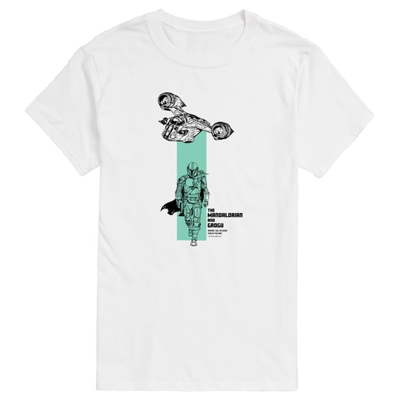 The Mandalorian And Grogu - Color Block - Men's Short Sleeve Graphic T-Shirt