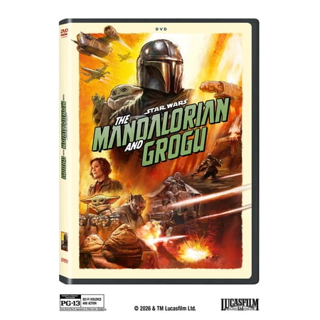 The Mandalorian And Grogu (DVD) Lucasfilm, Action & Adventure, Sci-Fi