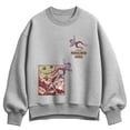 thumbnail image 1 of The Mandalorian And Grogu - Frogs - Women's Oversized Fleece Crew Sweatshirt, 1 of 3