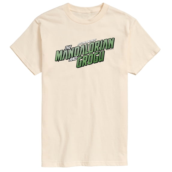 The Mandalorian And Grogu - Full Color Movie Logo - Men's Short Sleeve Graphic T-Shirt