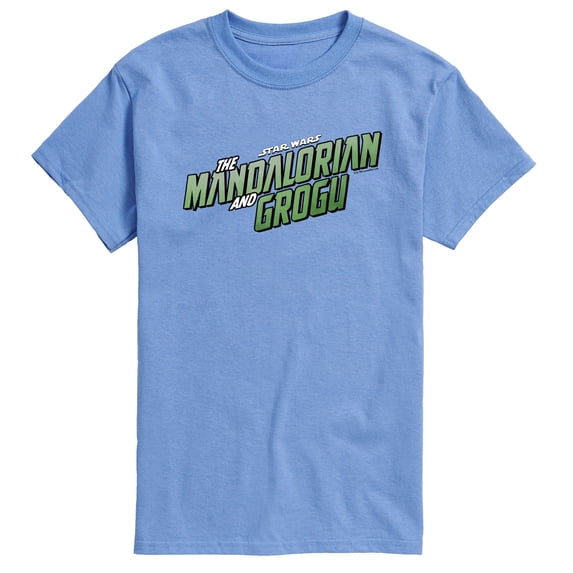The Mandalorian And Grogu - Full Color Movie Logo - Men's Short Sleeve Graphic T-Shirt