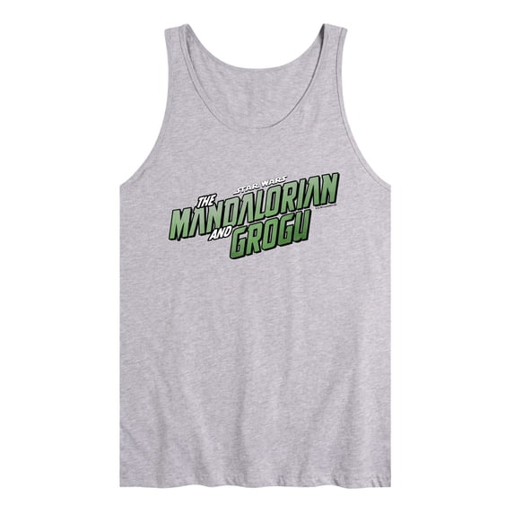 The Mandalorian And Grogu - Full Color Movie Logo - Men's Sleeveless Graphic Tank
