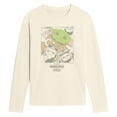 thumbnail image 1 of The Mandalorian And Grogu - Grogu And Friends - Men's Long Sleeve Graphic T-Shirt, 1 of 3