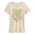 thumbnail image 1 of The Mandalorian And Grogu - Grogu And Friends - Women's Short Sleeve Graphic T-Shirt, 1 of 4