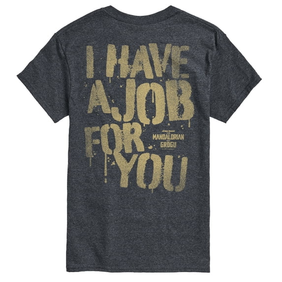 The Mandalorian And Grogu - Have Job For You - Men's Short Sleeve Graphic T-Shirt