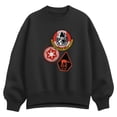 thumbnail image 1 of The Mandalorian And Grogu - Imperial Pilot - Women's Oversized Fleece Crew Sweatshirt, 1 of 2