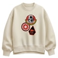 thumbnail image 1 of The Mandalorian And Grogu - Imperial Pilot - Women's Oversized Fleece Crew Sweatshirt, 1 of 3