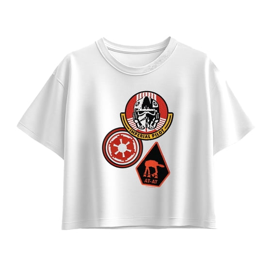 The Mandalorian And Grogu - Imperial Pilot - Youth Girls Boxy T-Shirt